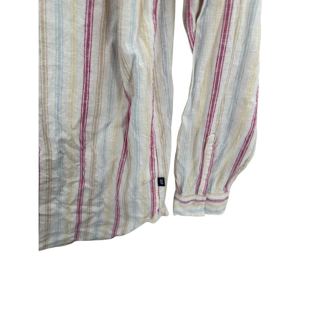 GAP Multicolor Striped Button Down Shirt - Picture 11 of 11